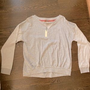 Plain grey sweatshirt